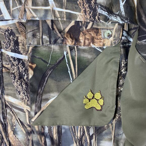 MAD DOG GEAR Camoflauge LongSleeve Casual Dress Shirt Mens Size XL - Picture 10 of 11